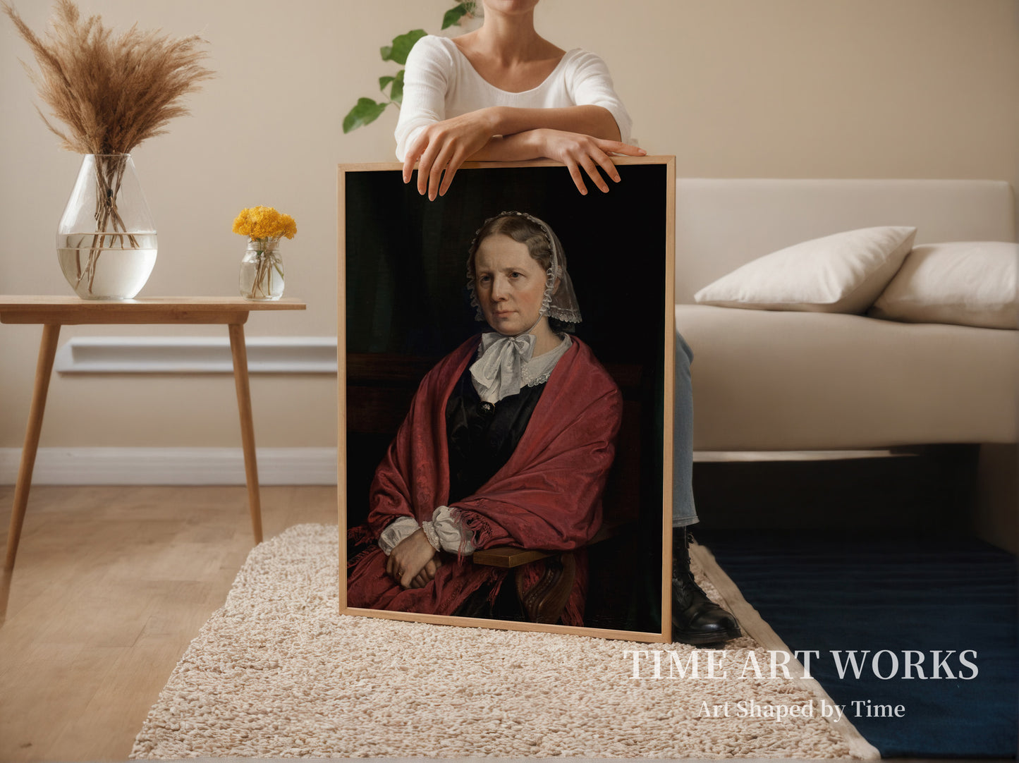 アマリー・エリザベート・フロイント（Amalie Elisabeth Freund, f. von Würden. Billedhuggeren H. E. Freunds hustru）— スコフガード、PC（Skovgaard, P.C.）
