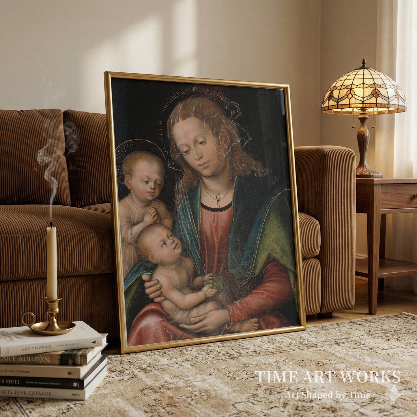 メアリーと子ども（Maria med barnet og den lille Johannes）— クラナッハ（I）、ルーカス（Cranach (I), Lucas）