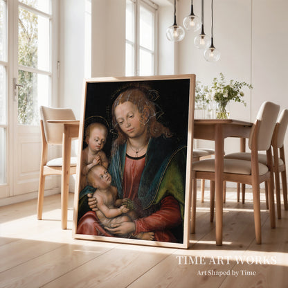 メアリーと子ども（Maria med barnet og den lille Johannes）— クラナッハ（I）、ルーカス（Cranach (I), Lucas）