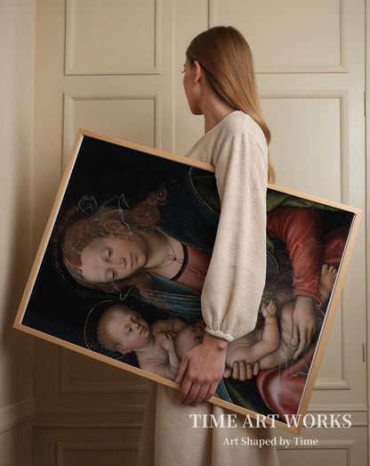 メアリーと子ども（Maria med barnet og den lille Johannes）— クラナッハ（I）、ルーカス（Cranach (I), Lucas）