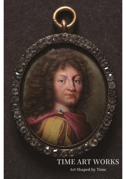 ローマ風の衣装をまとう男性の肖像（Portræt af en mand i romersk dragt）— 1700年頃、作者不明（Ubekendt omkring 1700）