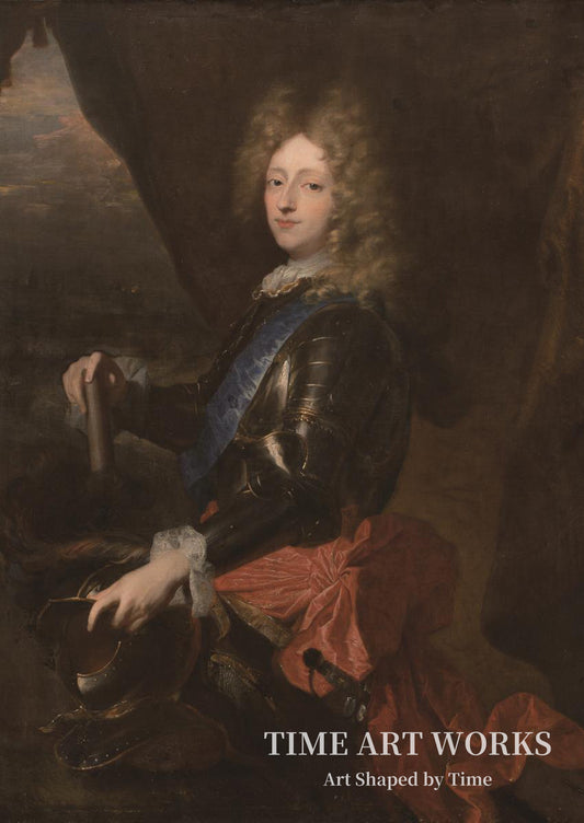 フレデリク4世の王子時代の肖像（Portræt af kong Frederik IV som prins）— リゴー、イアサント（Rigaud, Hyacinthe）