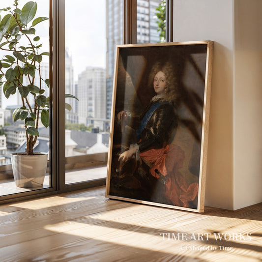フレデリク4世の王子時代の肖像（Portræt af kong Frederik IV som prins）— リゴー、イアサント（Rigaud, Hyacinthe）