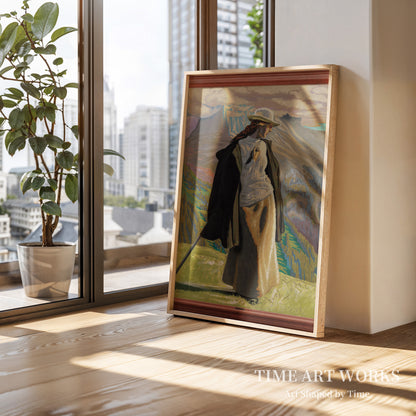 登山家（En bjergbestigerske）— ウィルムセン、J.F.（Willumsen, J.F.）
