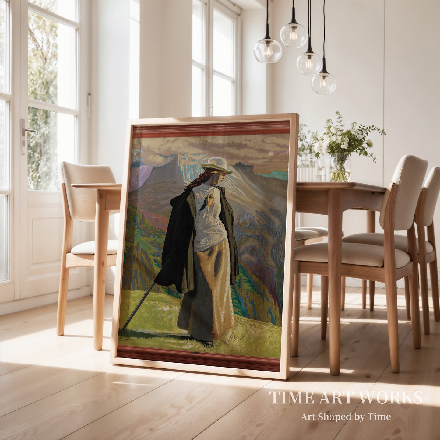 登山家（En bjergbestigerske）— ウィルムセン、J.F.（Willumsen, J.F.）