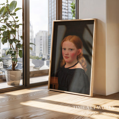 アーティストの娘エミリー（Kunstnerens datter Emilie）— エッカースバーグ、C.W.（Eckersberg, C.W.）