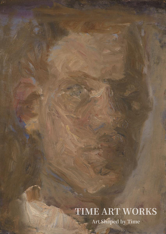 自画像（Selvportræt）— ショウ、カール（Schou, Karl）