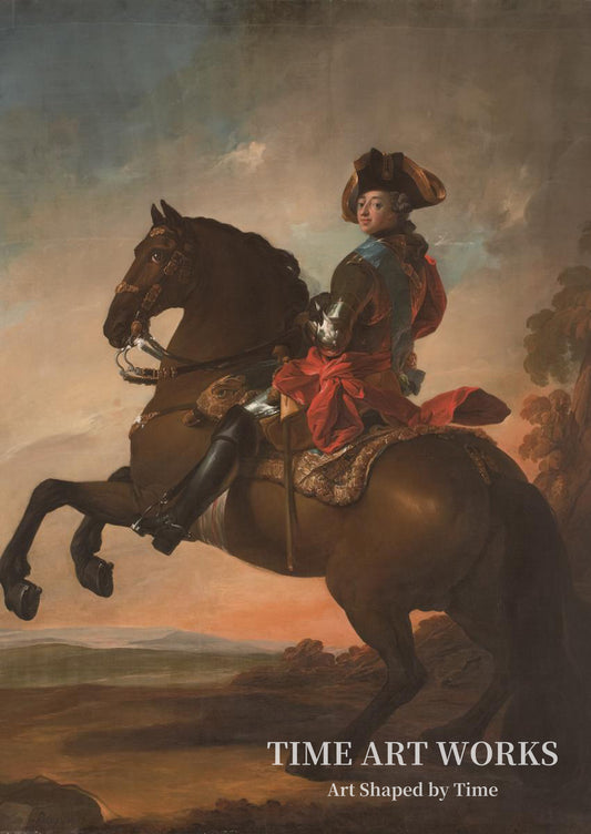 フリードリヒ5世の騎馬像（Portræt af Frederik V til hest）— ピロ、CG（Pilo, C.G.）