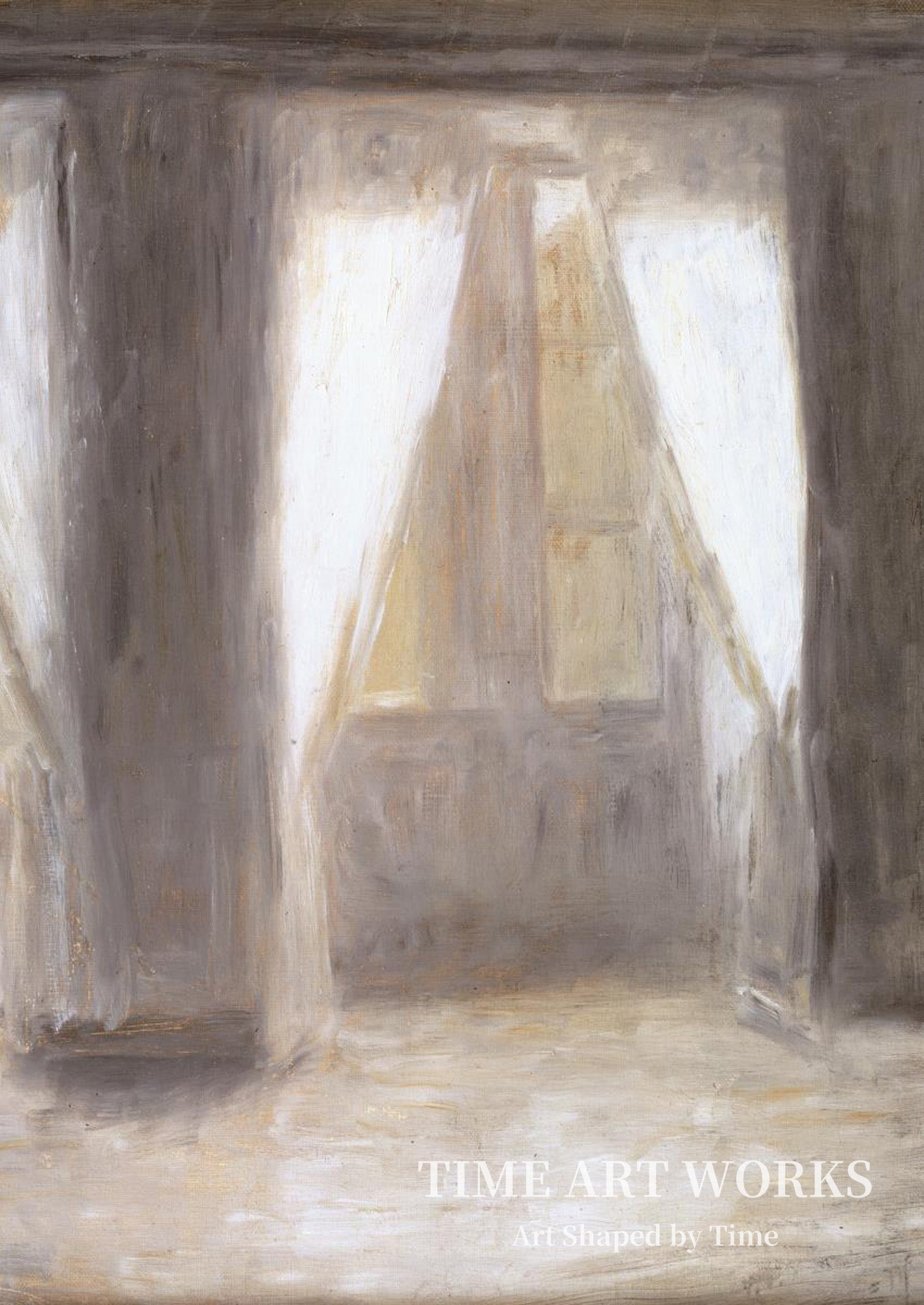 Frederiksberg Alléのリビングルーム（Dagligstuen på Frederiksberg Allé）— ハンマースホイ、ヴィルヘルム（Hammershøi, Vilhelm）
