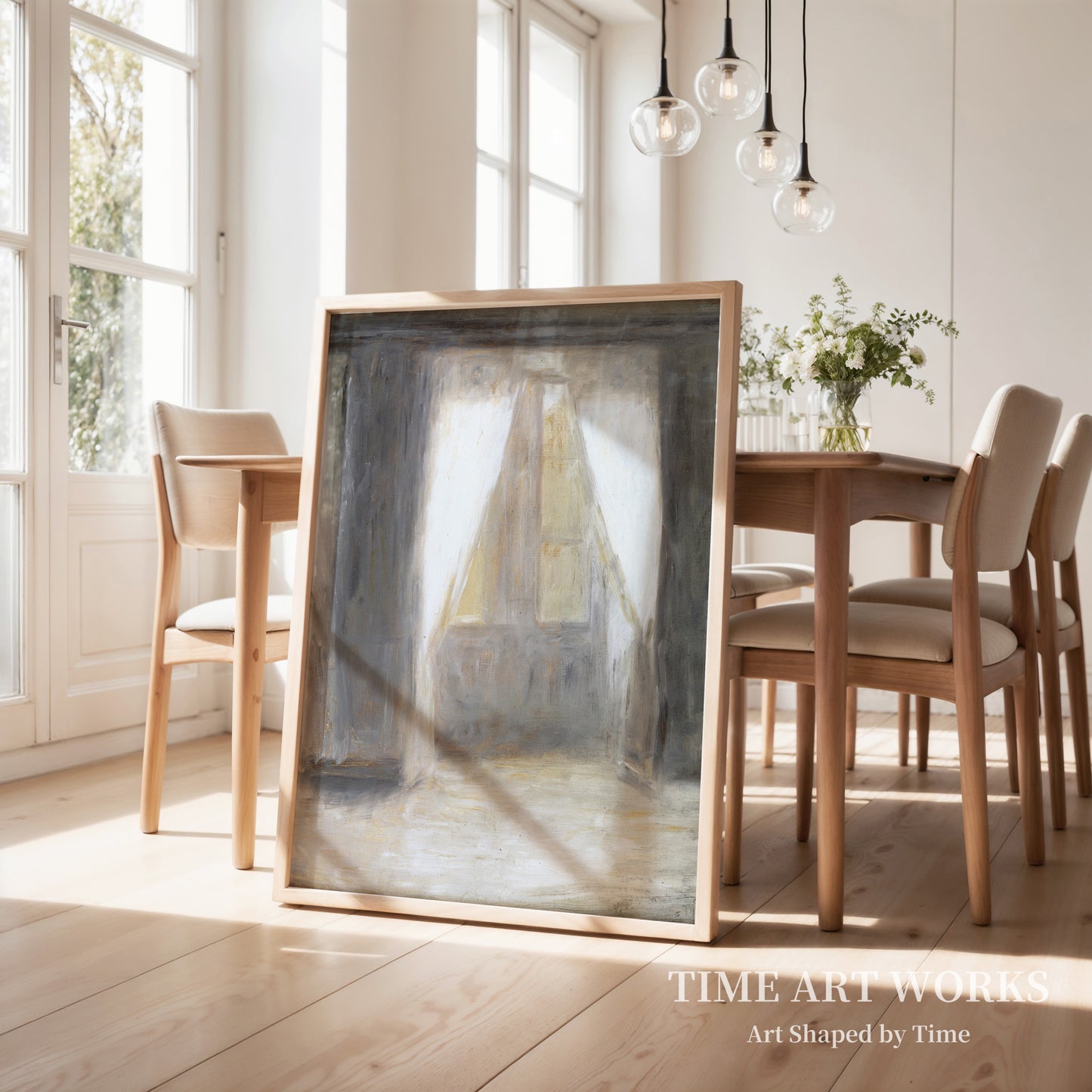 Frederiksberg Alléのリビングルーム（Dagligstuen på Frederiksberg Allé）— ハンマースホイ、ヴィルヘルム（Hammershøi, Vilhelm）