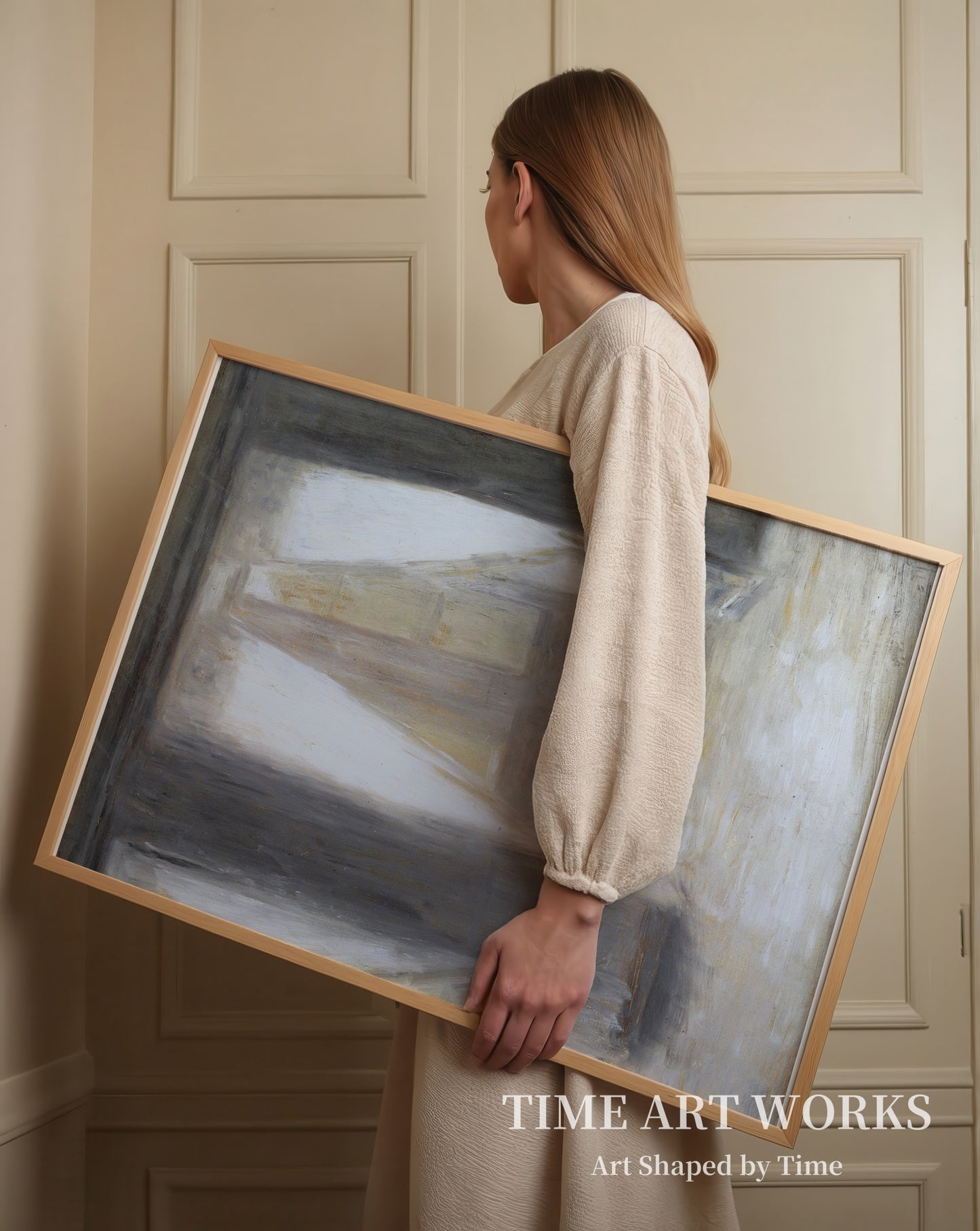 Frederiksberg Alléのリビングルーム（Dagligstuen på Frederiksberg Allé）— ハンマースホイ、ヴィルヘルム（Hammershøi, Vilhelm）