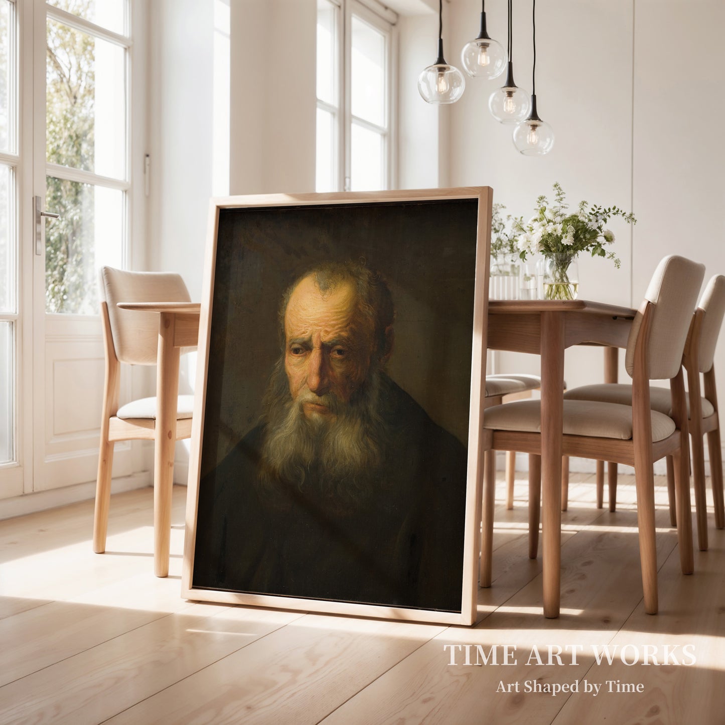 悲しげな老人（Den sørgmodige olding）— レンブラントの学校（Rembrandts skole）