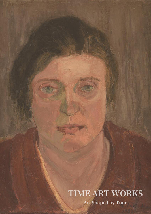 エルナ・ファルベ＝ハンセン（Elna Falbe-Hansen, f. Mertz, kunstnerens hustru）— ファルベ＝ハンセン、カール（Falbe-Hansen, Carl）