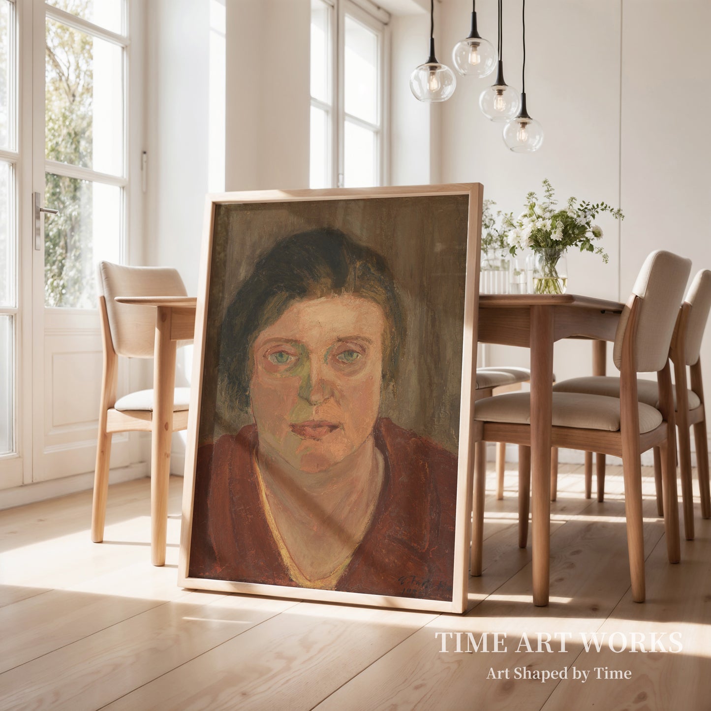 エルナ・ファルベ＝ハンセン（Elna Falbe-Hansen, f. Mertz, kunstnerens hustru）— ファルベ＝ハンセン、カール（Falbe-Hansen, Carl）
