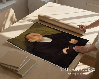 男性の肖像（Mandsportræt. Muligvis Erik Eriksen Banner）— クラナッハ（I）、ルーカス（Cranach (I), Lucas）