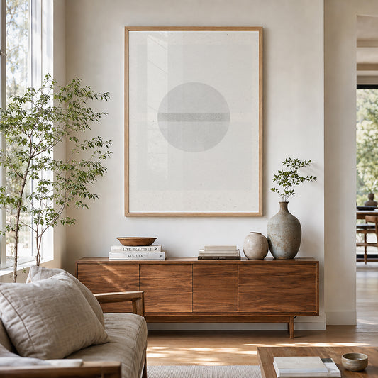 TAWミッドセンチュリーモダン アブストラクトTAW Mid Century Modern Abstract Art Poster No.002