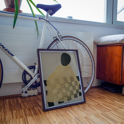 TAWミッドセンチュリーモダン アブストラクトTAW Mid Century Modern Abstract Art Poster No.004