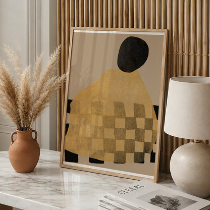 TAWミッドセンチュリーモダン アブストラクトTAW Mid Century Modern Abstract Art Poster No.004