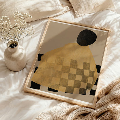TAWミッドセンチュリーモダン アブストラクトTAW Mid Century Modern Abstract Art Poster No.004