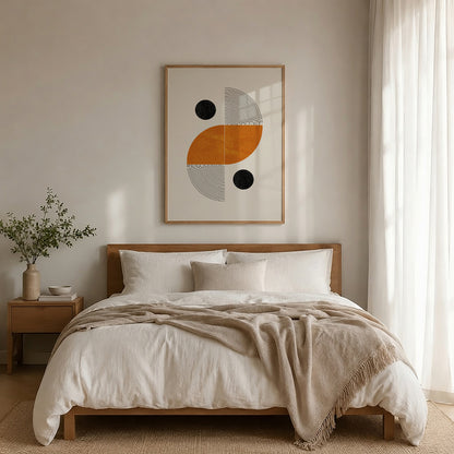 TAWミッドセンチュリーモダン アブストラクトTAW Mid Century Modern Abstract Art Poster No.007