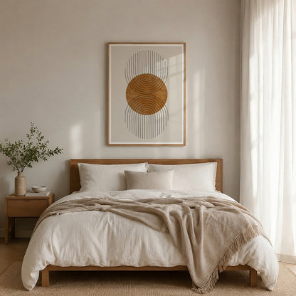 TAWミッドセンチュリーモダン アブストラクトTAW Mid Century Modern Abstract Art Poster No.008