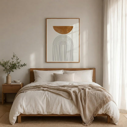 TAWミッドセンチュリーモダン アブストラクトTAW Mid Century Modern Abstract Art Poster No.009