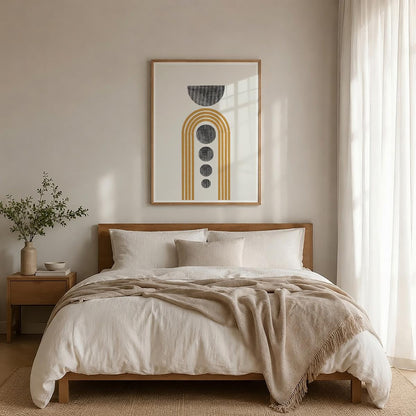 TAWミッドセンチュリーモダン アブストラクトTAW Mid Century Modern Abstract Art Poster No.010