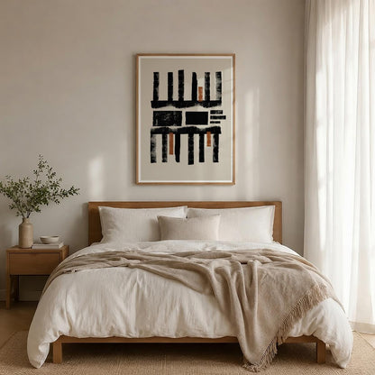 TAWミッドセンチュリーモダン アブストラクトTAW Mid Century Modern Abstract Art Poster No.012