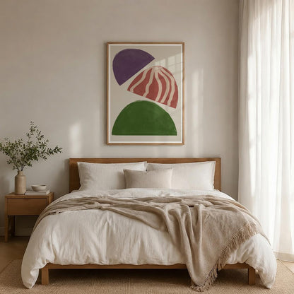 TAWミッドセンチュリーモダン アブストラクトTAW Mid Century Modern Abstract Art Poster No.013