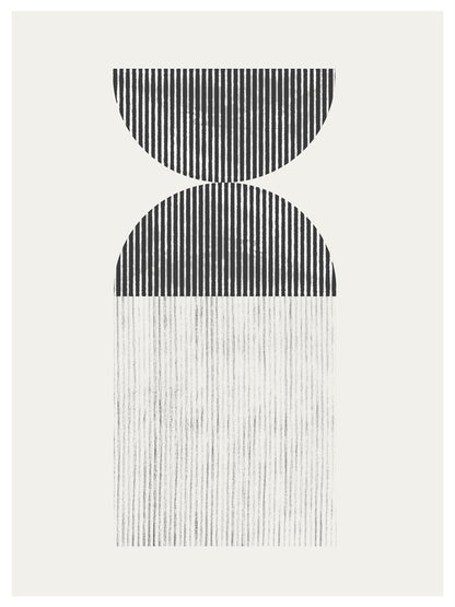 TAWミッドセンチュリーモダン アブストラクトTAW Mid Century Modern Abstract Art Poster No.014