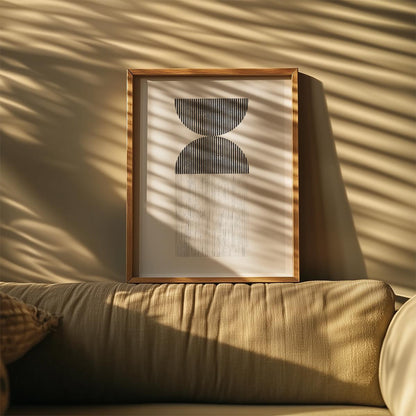 TAWミッドセンチュリーモダン アブストラクトTAW Mid Century Modern Abstract Art Poster No.014