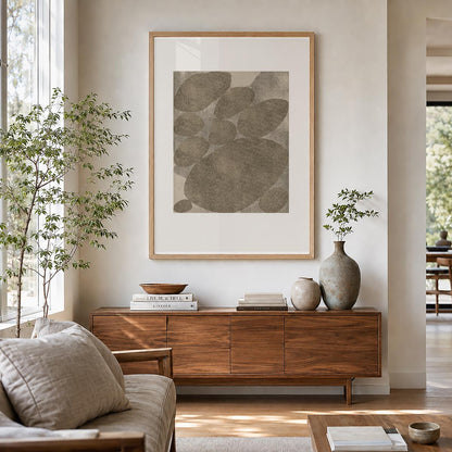 TAWミッドセンチュリーモダン アブストラクトTAW Mid Century Modern Abstract Art Poster No.015