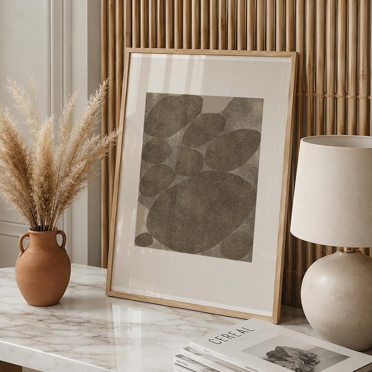 TAWミッドセンチュリーモダン アブストラクトTAW Mid Century Modern Abstract Art Poster No.015