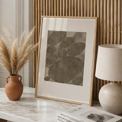 TAWミッドセンチュリーモダン アブストラクトTAW Mid Century Modern Abstract Art Poster No.015