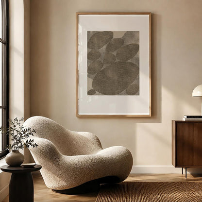 TAWミッドセンチュリーモダン アブストラクトTAW Mid Century Modern Abstract Art Poster No.015