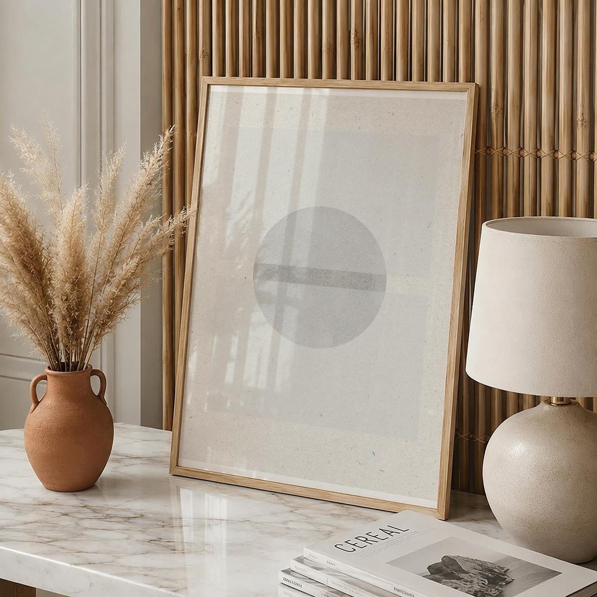 TAWミッドセンチュリーモダン アブストラクトTAW Mid Century Modern Abstract Art Poster No.016