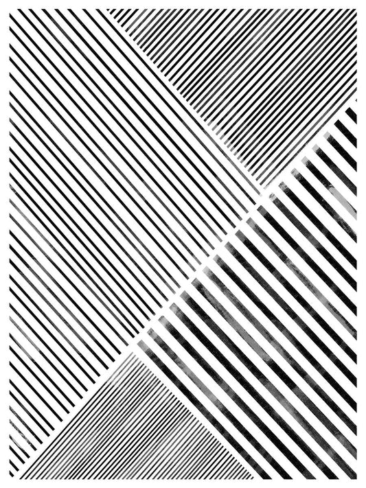 TAWミッドセンチュリーモダン アブストラクトTAW Mid Century Modern Abstract Art Poster No.017