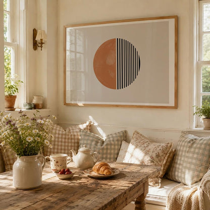 TAWミッドセンチュリーモダン アブストラクトTAW Mid Century Modern Abstract Art Poster No.019