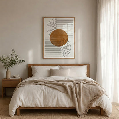 TAWミッドセンチュリーモダン アブストラクトTAW Mid Century Modern Abstract Art Poster No.020