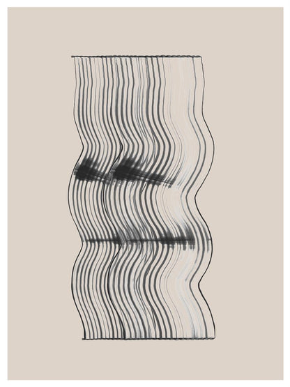 TAWミッドセンチュリーモダン アブストラクトTAW Mid Century Modern Abstract Art Poster No.027