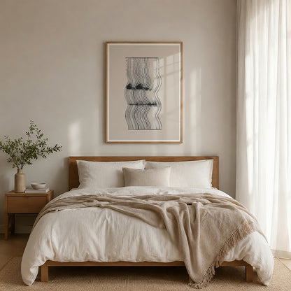 TAWミッドセンチュリーモダン アブストラクトTAW Mid Century Modern Abstract Art Poster No.027
