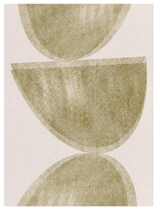 TAWミッドセンチュリーモダン アブストラクトTAW Mid Century Modern Abstract Art Poster No.030