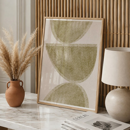TAWミッドセンチュリーモダン アブストラクトTAW Mid Century Modern Abstract Art Poster No.030