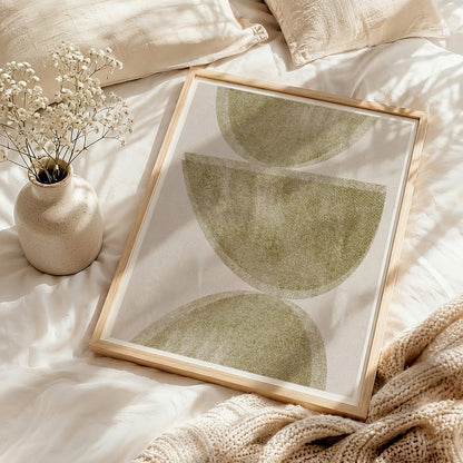 TAWミッドセンチュリーモダン アブストラクトTAW Mid Century Modern Abstract Art Poster No.030