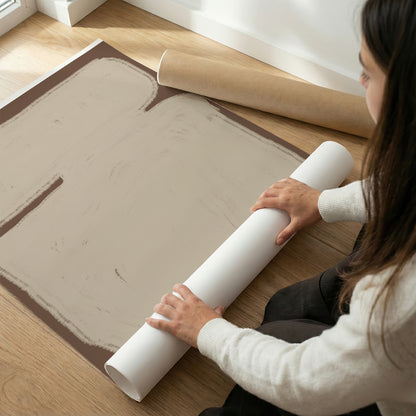 TAWミッドセンチュリーモダン アブストラクトTAW Mid Century Modern Abstract Art Poster No.031