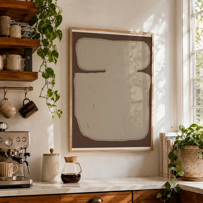 TAWミッドセンチュリーモダン アブストラクトTAW Mid Century Modern Abstract Art Poster No.031