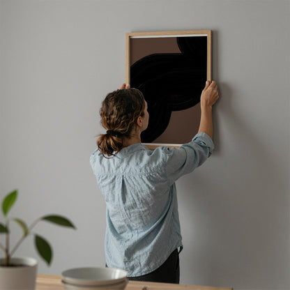 TAWミッドセンチュリーモダン アブストラクトTAW Mid Century Modern Abstract Art Poster No.032