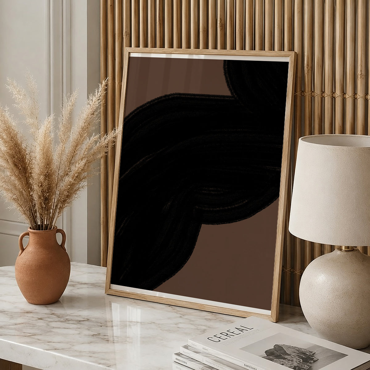 TAWミッドセンチュリーモダン アブストラクトTAW Mid Century Modern Abstract Art Poster No.032