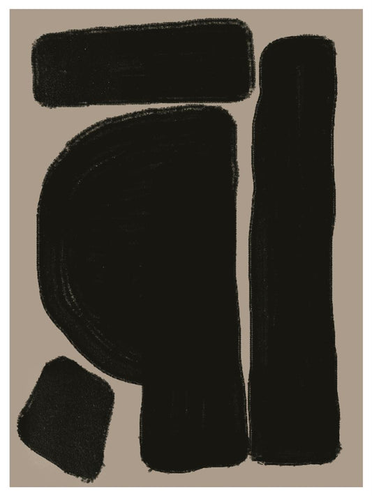 TAWミッドセンチュリーモダン アブストラクトTAW Mid Century Modern Abstract Art Poster No.033