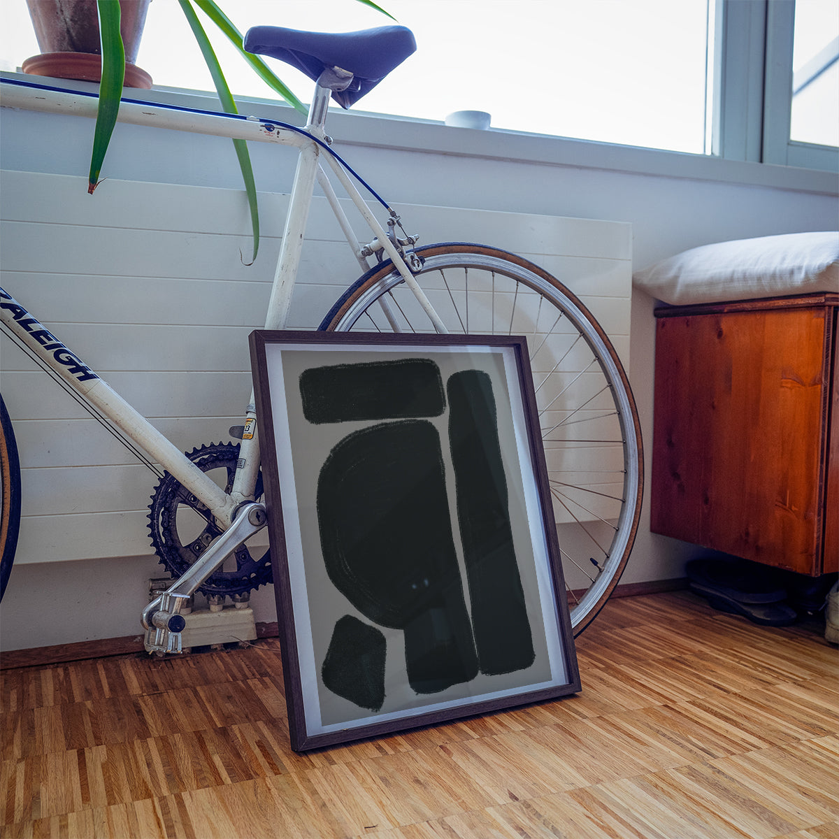 TAWミッドセンチュリーモダン アブストラクトTAW Mid Century Modern Abstract Art Poster No.033